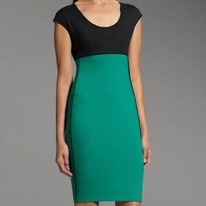 Narciso Rodriguez Short Sleeve Midi Dress